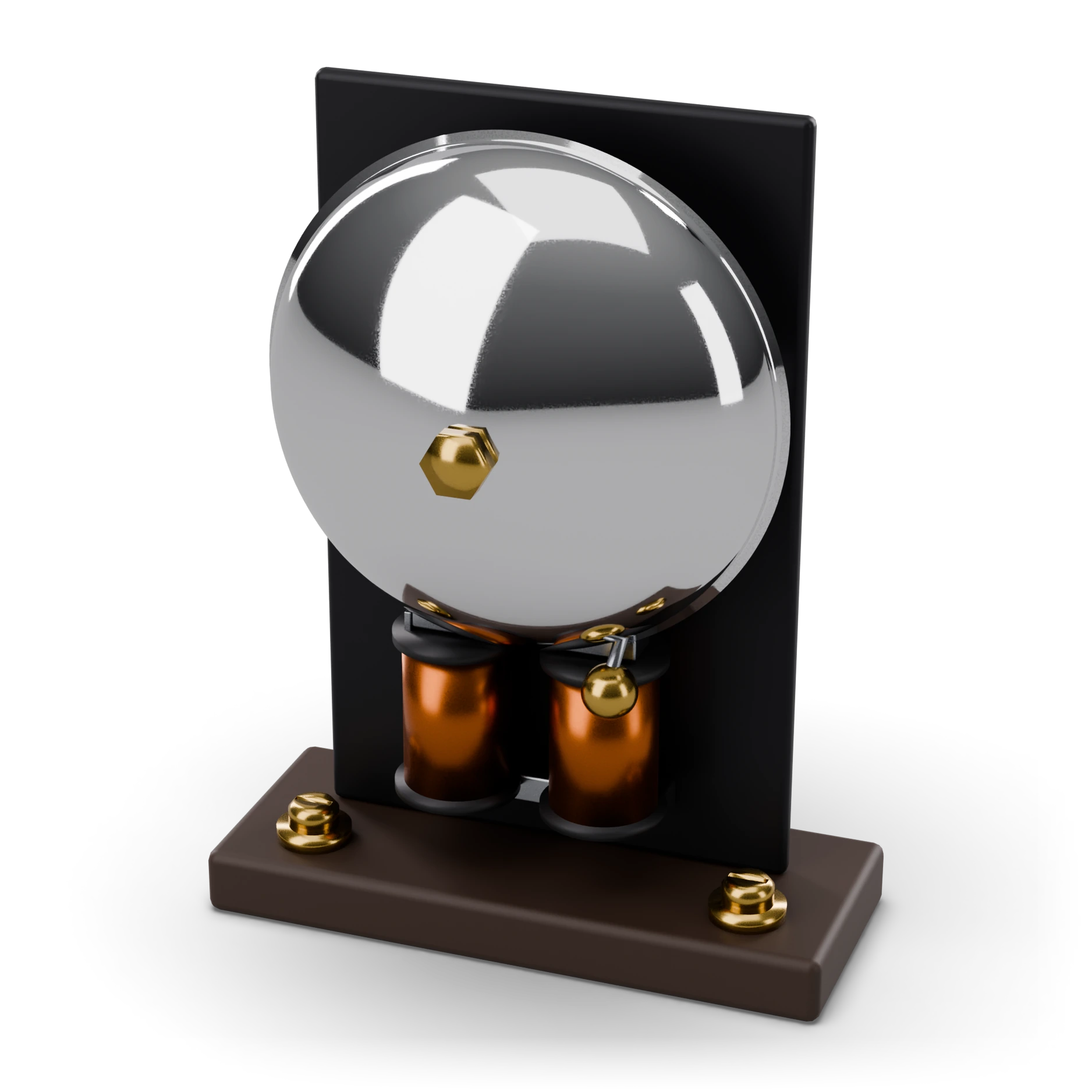 Electric bell (6 V) · Exterior view