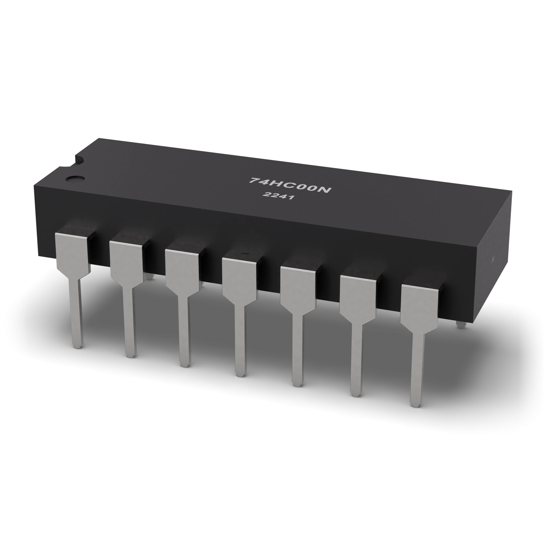 Logic gate (74HC00) · Exterior view