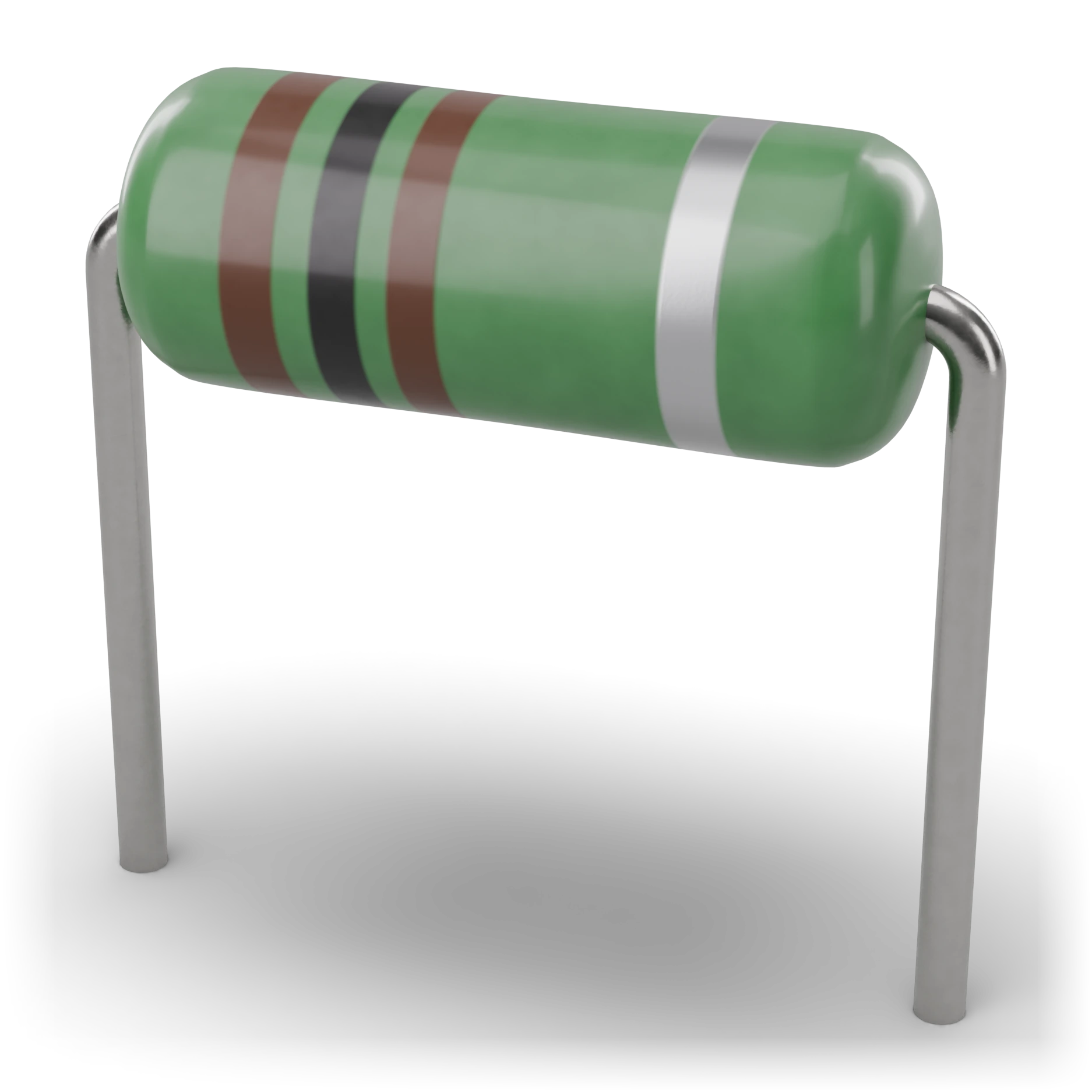 Inductor / coil (100 µH) · Exterior view