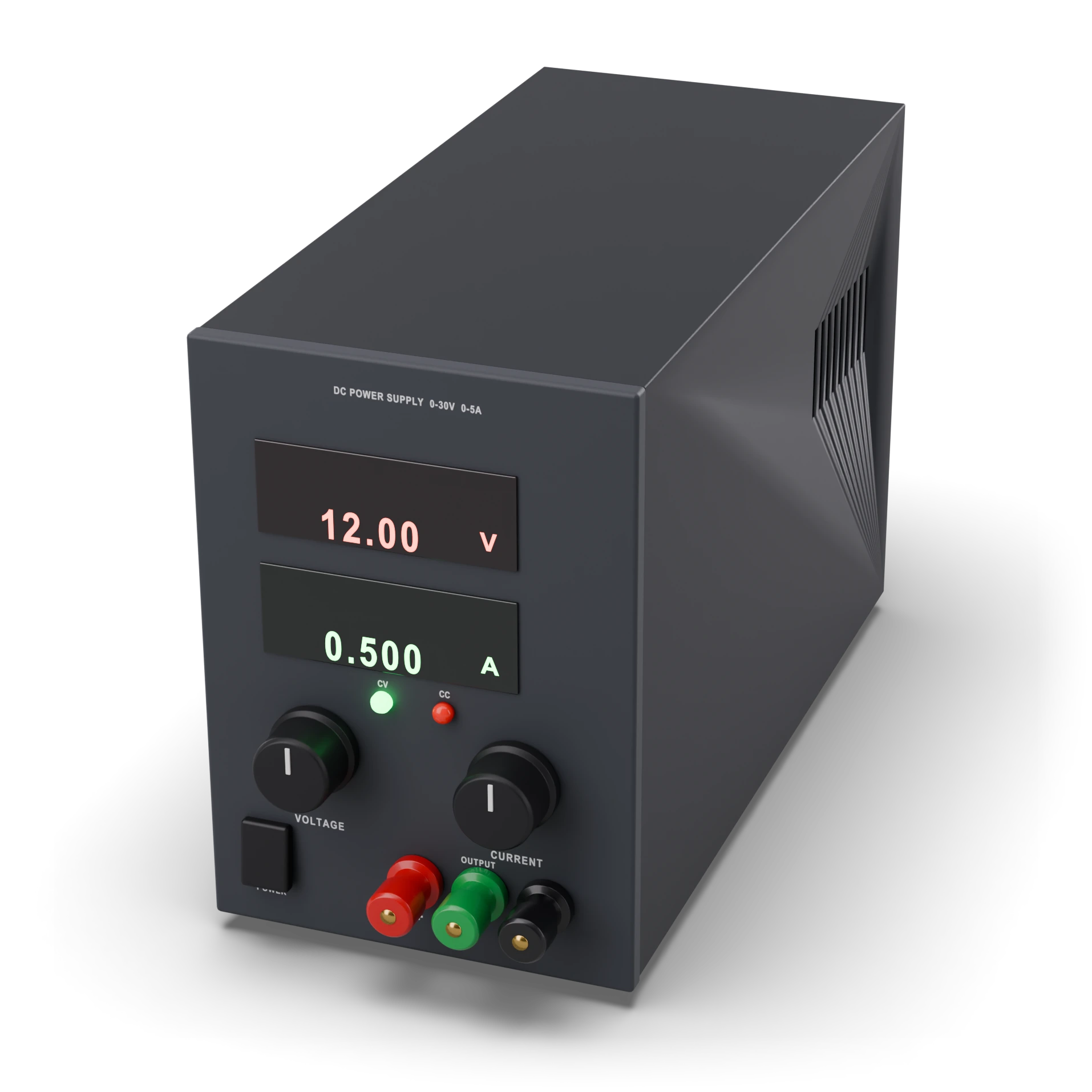 Current source (constant current, bench CC mode) · Exterior view