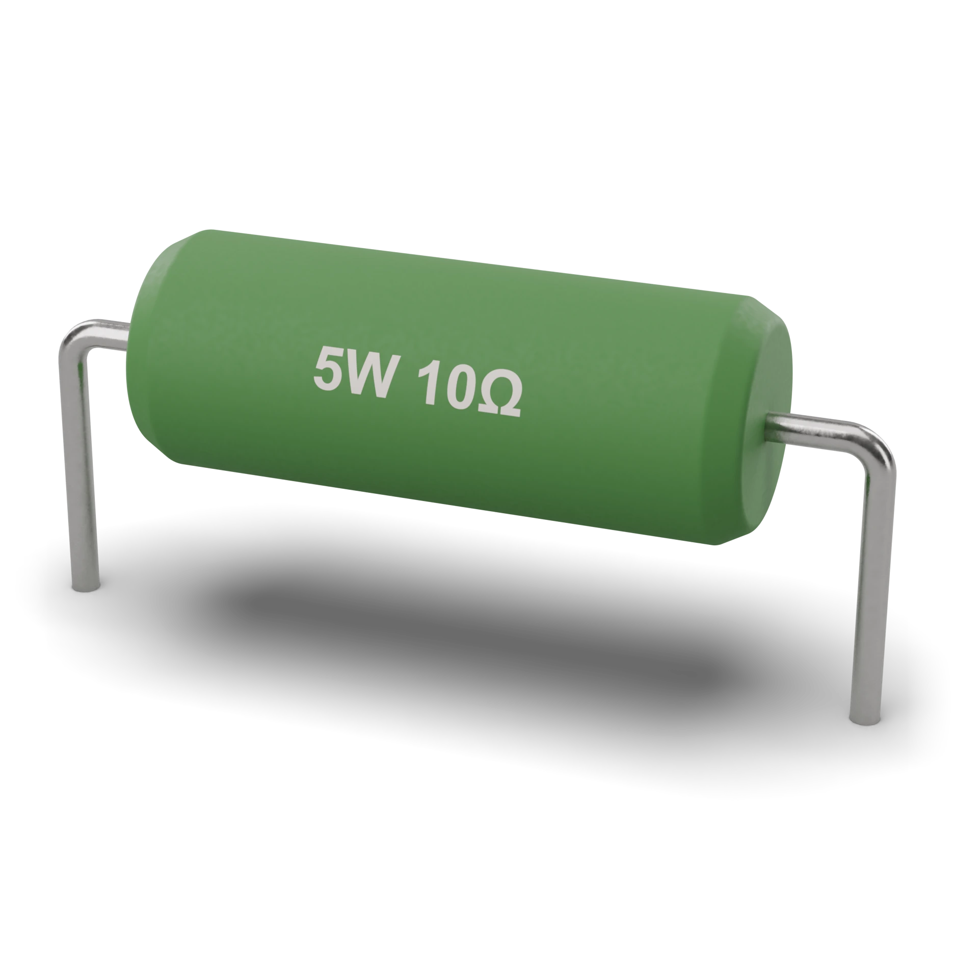 Wire-wound resistor · Exterior view